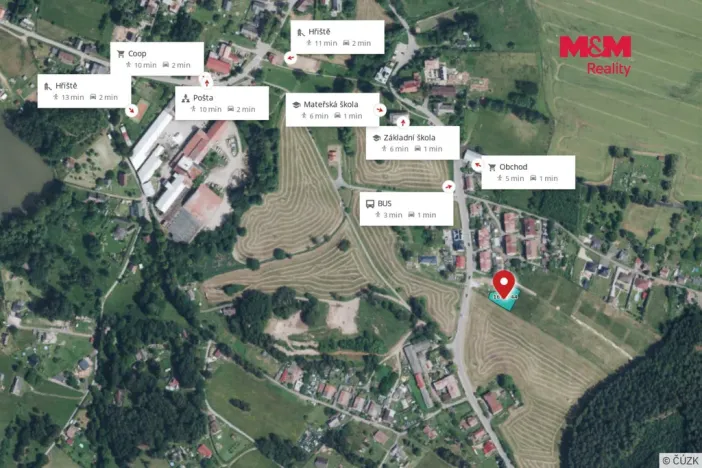 Prodej pozemku pro bydlení, Vítězná - Kocléřov, 1135 m2