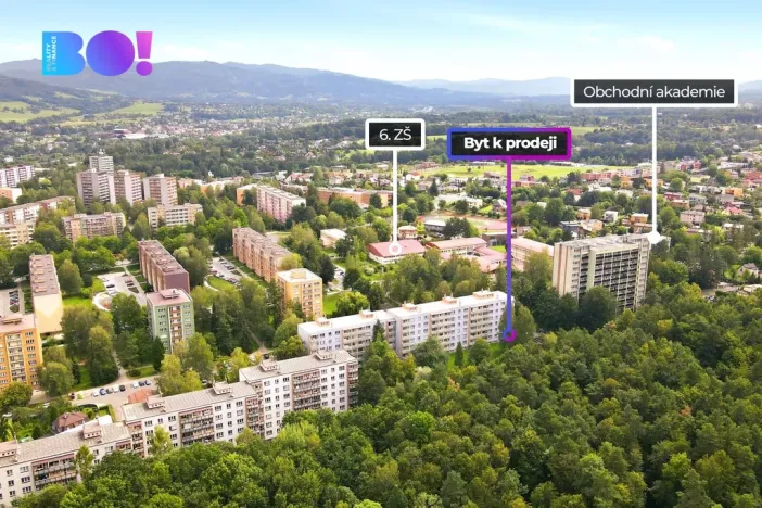 Prodej bytu 2+kk, Třinec, Beskydská, 35 m2