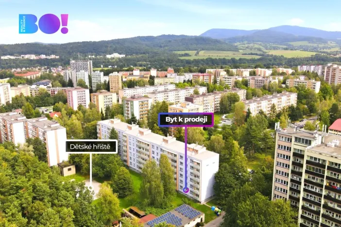 Prodej bytu 2+kk, Třinec, Beskydská, 35 m2