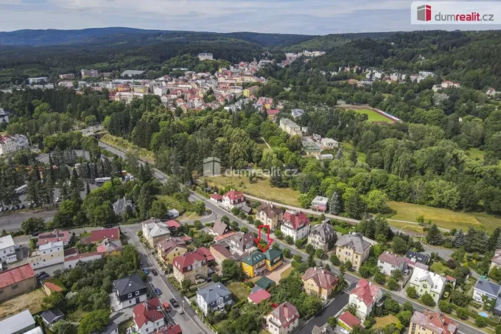 Pronájem bytu 2+kk, Mariánské Lázně - Úšovice, Palackého, 40 m2