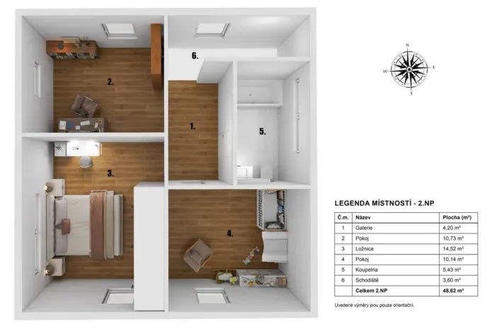Prodej rodinného domu, Křenek, 95 m2