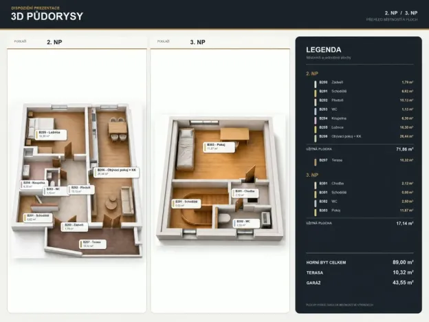 Prodej bytu 3+kk, Holasice, Václavská, 89 m2