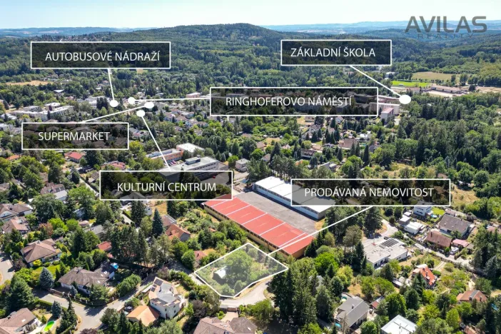 Prodej pozemku pro bydlení, Kamenice, Klidná, 1080 m2