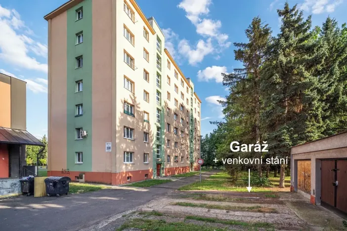 Pronájem bytu 2+1, Most, Jaroslava Vrchlického, 50 m2