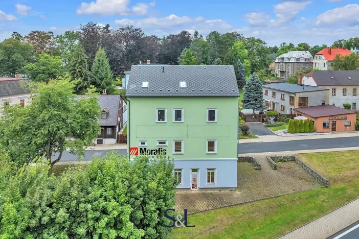 Prodej činžovního domu, Rumburk, Radniční, 325 m2