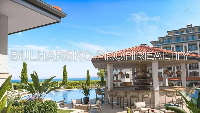 Prodej bytu 1+kk, Acheloj, Bulharsko, 37 m2