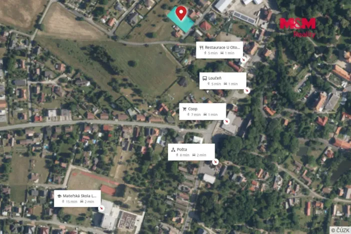 Prodej pozemku pro bydlení, Loučeň, Višňová, 1419 m2