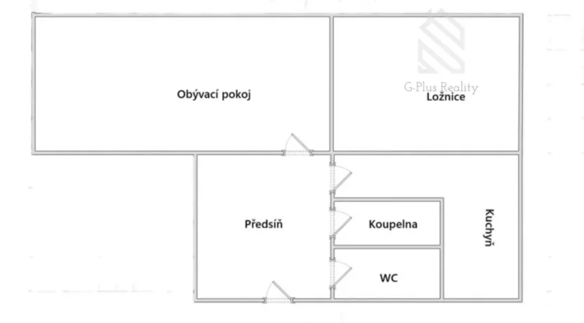 Prodej bytu 2+1, Litoměřice - Předměstí, Tylova, 51 m2