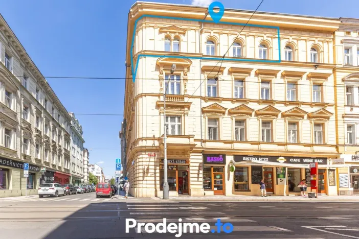 Pronájem bytu 3+kk, Praha - Smíchov, Preslova, 110 m2