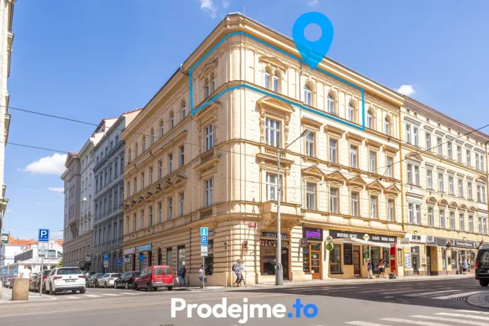 Pronájem bytu 3+kk, Praha - Smíchov, Preslova, 110 m2
