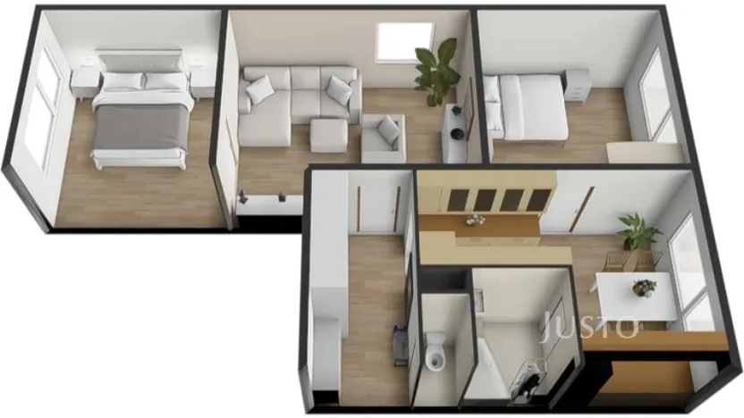 Prodej bytu 3+1, Písek - Budějovické Předměstí, třída Přátelství, 61 m2
