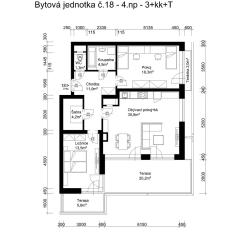 Prodej bytu 3+kk, Lanškroun, Vančurova, 84 m2