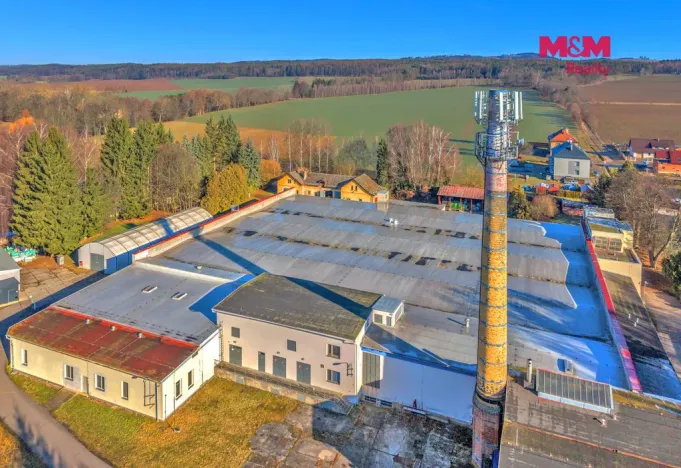 Prodej výrobních prostor, Miletín, Lhotova, 22000 m2