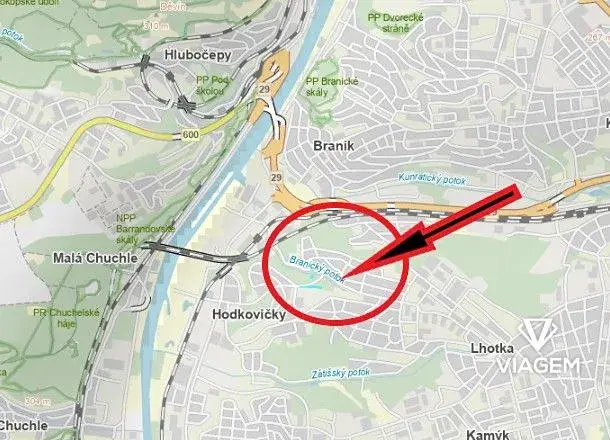 Prodej podílu zahrady, Praha - Hodkovičky, 1061 m2