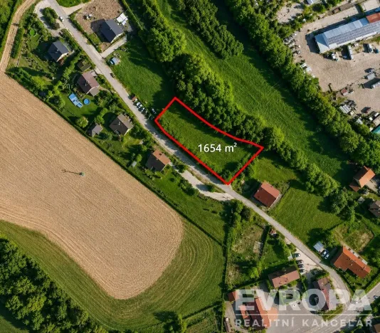 Prodej pozemku pro bydlení, Nová Paka - Vrchovina, 1654 m2