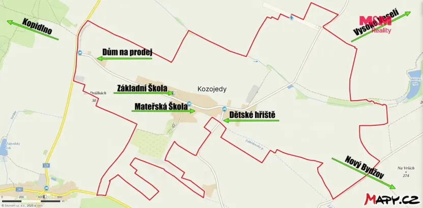 Prodej rodinného domu, Kozojedy, 103 m2