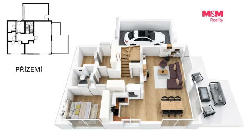 Prodej rodinného domu, Choťánky, 130 m2