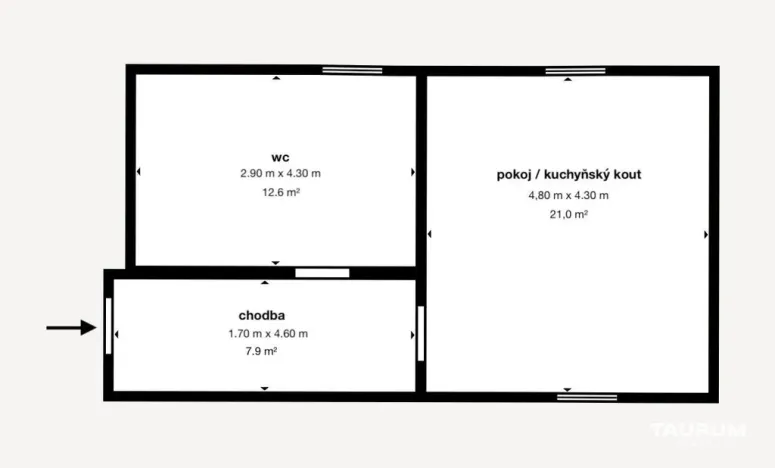 Prodej rodinného domu, Kolinec - Vlčkovice, 42 m2