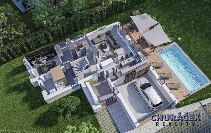 Prodej pozemku pro bydlení, Praha - Velká Chuchle, Na hvězdárně, 1300 m2
