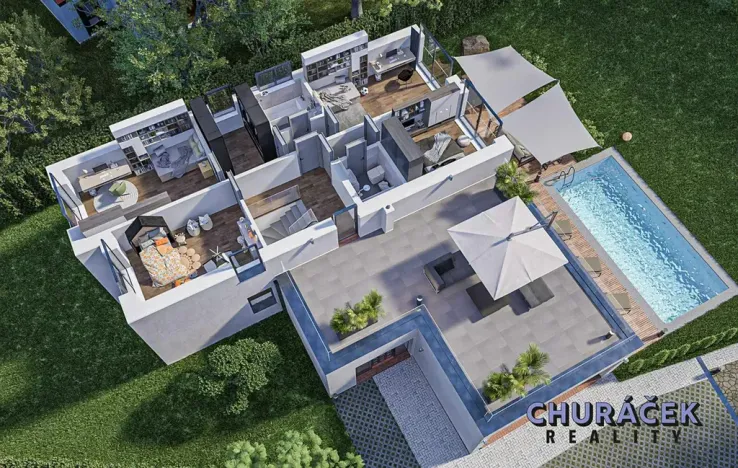 Prodej pozemku pro bydlení, Praha - Velká Chuchle, Na hvězdárně, 1300 m2