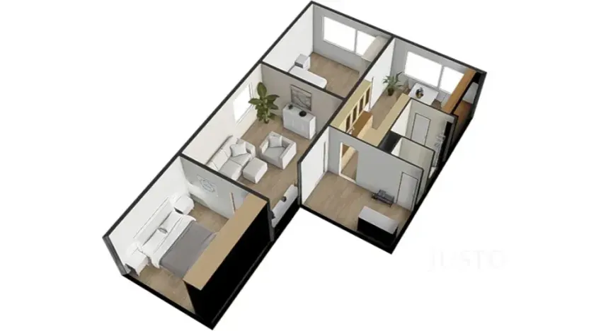 Prodej bytu 3+1, Písek, třída Přátelství, 61 m2