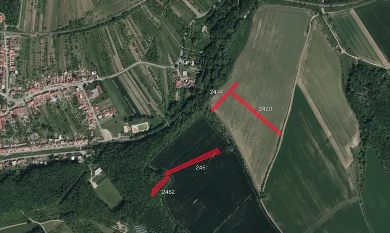 Prodej pole, Louka, 9343 m2