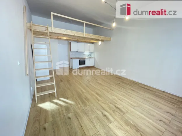 Pronájem bytu 1+kk, Praha - Smíchov, Na Valentince, 45 m2