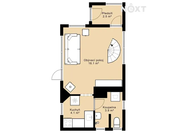 Prodej chaty, Kardašova Řečice, 48 m2