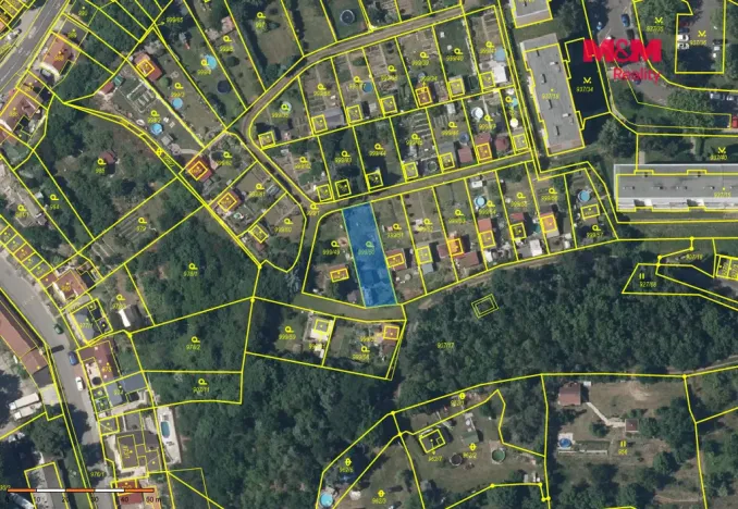 Prodej zahrady, Bílina, 369 m2