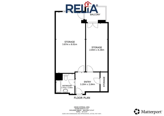 Pronájem bytu 2+kk, Liberec, Tovární, 64 m2