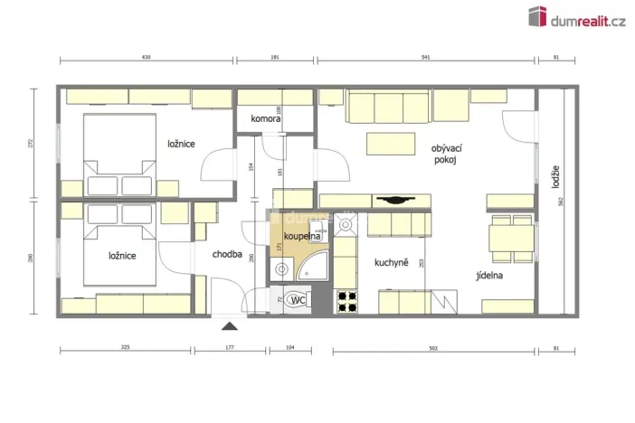 Prodej bytu 3+1, Neratovice, Na Výsluní, 71 m2