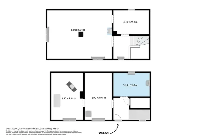 Prodej rodinného domu, Bílina, Důlní, 120 m2
