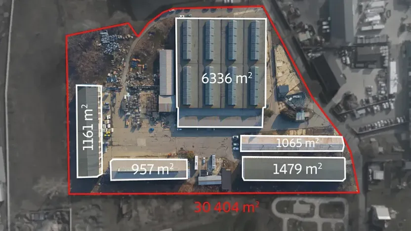Pronájem skladu, Ostrava, 957 m2