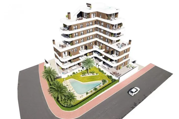 Prodej bytu 3+kk, Guardamar del Segura, Alicante, Španělsko, 73 m2