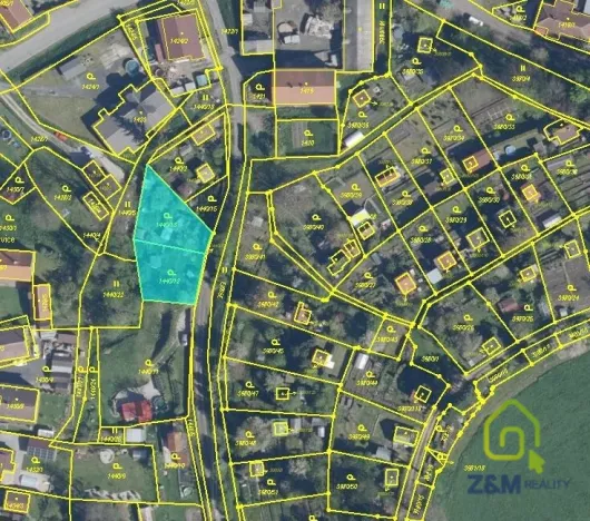 Prodej zahrady, Těšovice, 779 m2