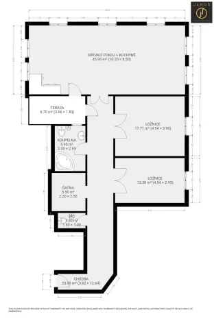 Prodej bytu 3+kk, Mariánské Lázně, Lesní, 113 m2