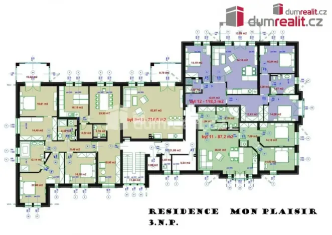 Prodej bytu 4+kk, Mariánské Lázně, Chopinova, 143 m2