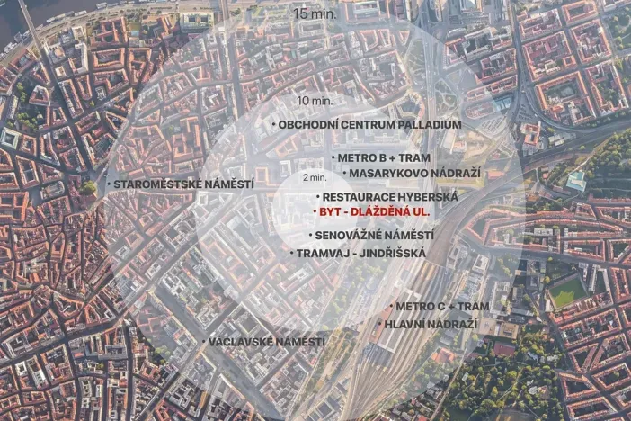 Prodej bytu 4+1, Praha - Nové Město, Dlážděná, 122 m2