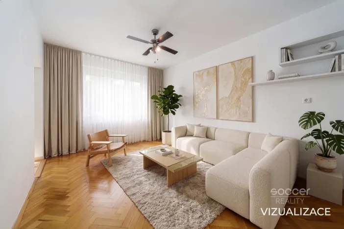 Prodej bytu 2+1, Praha - Vokovice, Etiopská, 51 m2