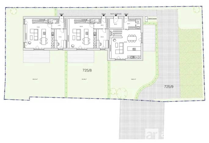 Prodej pozemku pro bydlení, Tuhaň, 909 m2