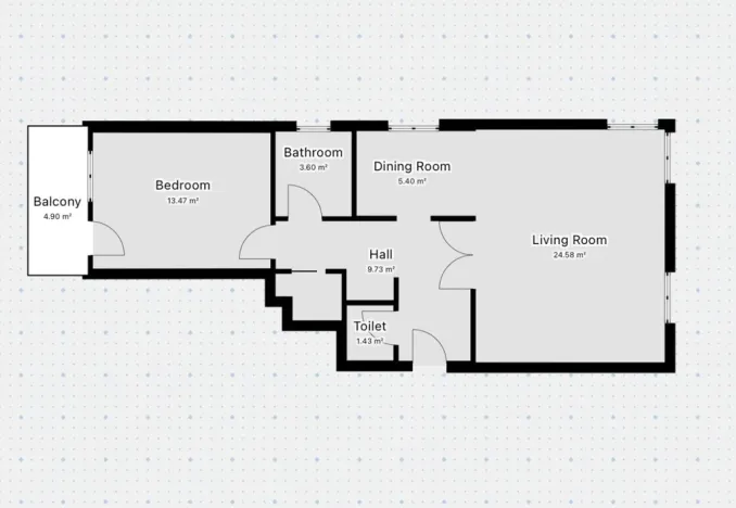 Pronájem bytu 2+kk, Praha - Střížkov, Habartická, 68 m2