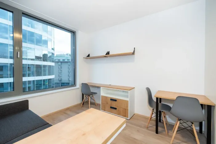 Pronájem bytu 1+kk, Praha - Smíchov, Plzeňská, 20 m2