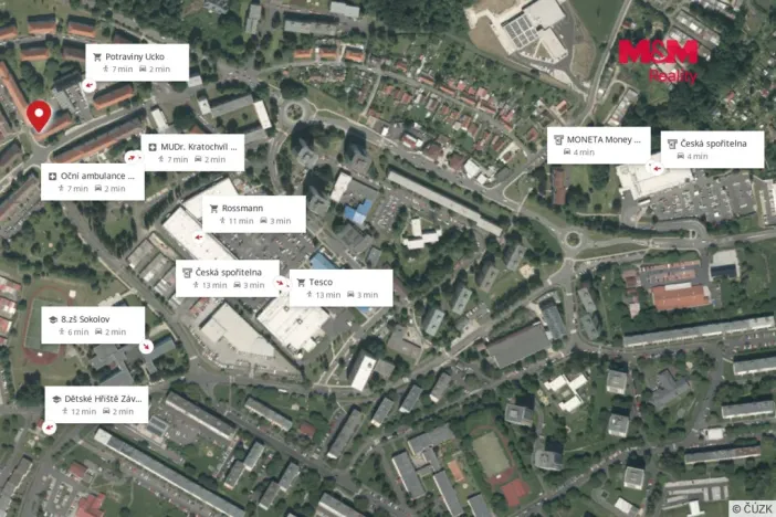 Prodej bytu 4+1, Sokolov, Sokolovská, 81 m2