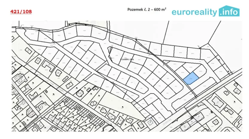Prodej pozemku pro bydlení, Benátky nad Jizerou, 600 m2