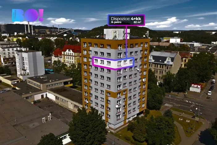 Prodej bytu 4+kk, Ostrava, Nádražní, 82 m2