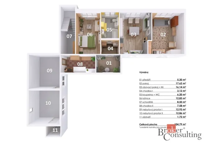 Prodej rodinného domu, Oslavice, 105 m2