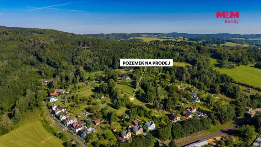 Prodej pozemku pro bydlení, Dolní Poustevna, Na Kopci, 1869 m2