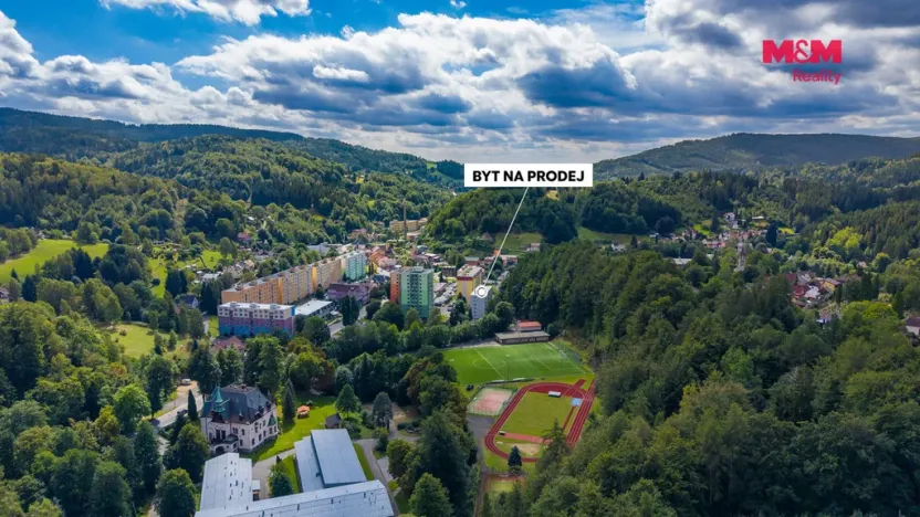 Prodej bytu 2+1, Desná, Krátká, 55 m2