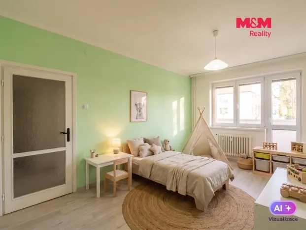 Prodej bytu 3+1, Vsetín, Jasenická, 73 m2