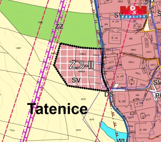 Prodej pozemku pro bydlení, Tatenice, 2676 m2